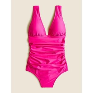J. Crew Hot Pink One Piece Swimsuit